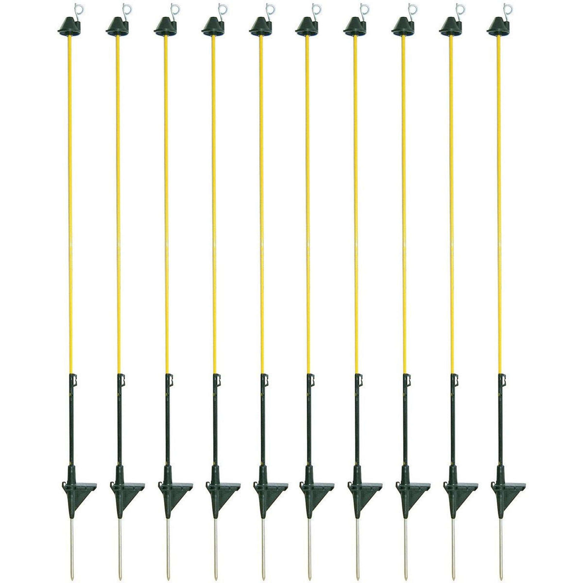 Kerbl Plastic Posts Yellow Yellow