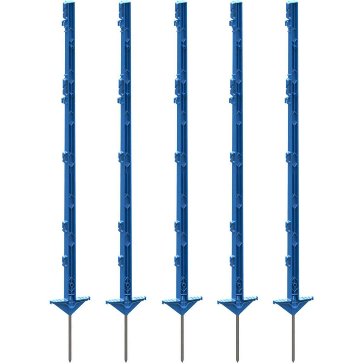 Kerbl Pasture Pole Double Step Plastic 5 Pieces Blue