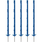 Kerbl Pasture Pole Double Step Plastic 5 Pieces Blue