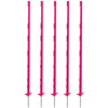 Agradi Power Plastic Post Classic 5 Pieces Pink