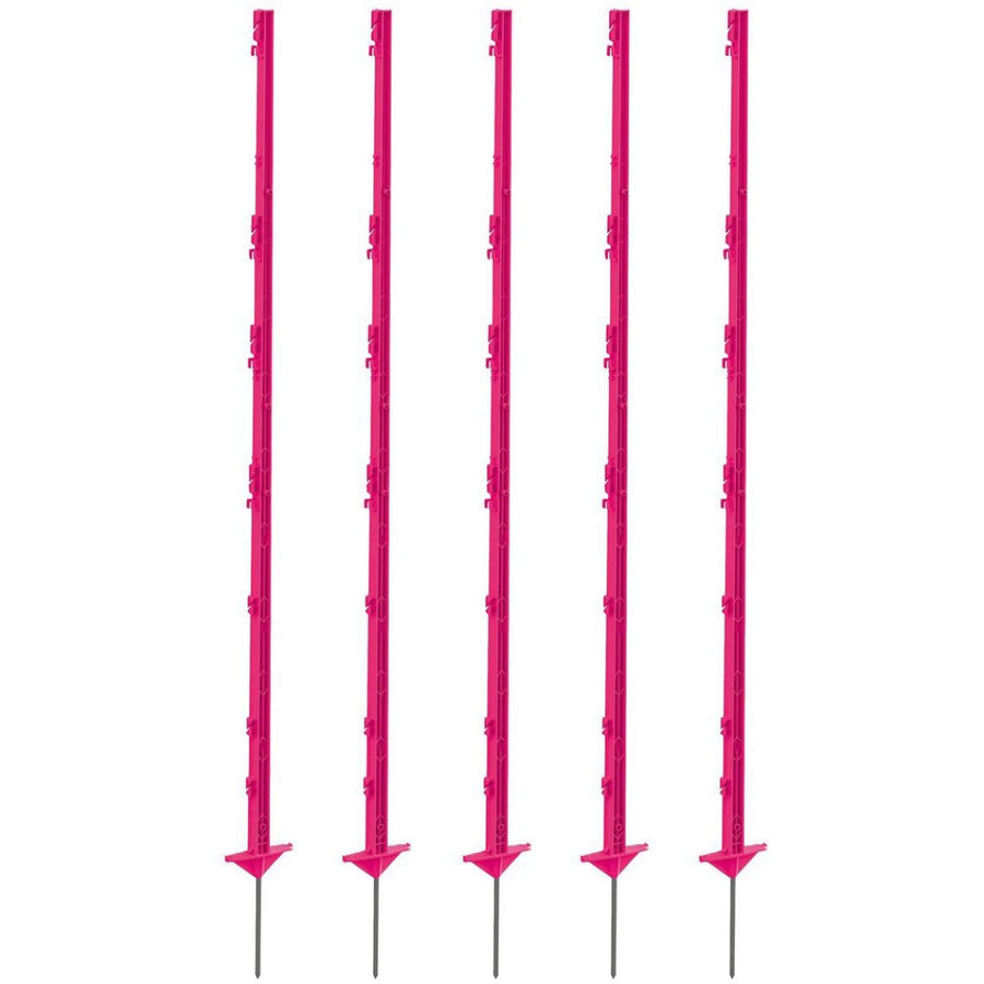 Agradi Power Plastic Post Classic 5 Pieces Pink