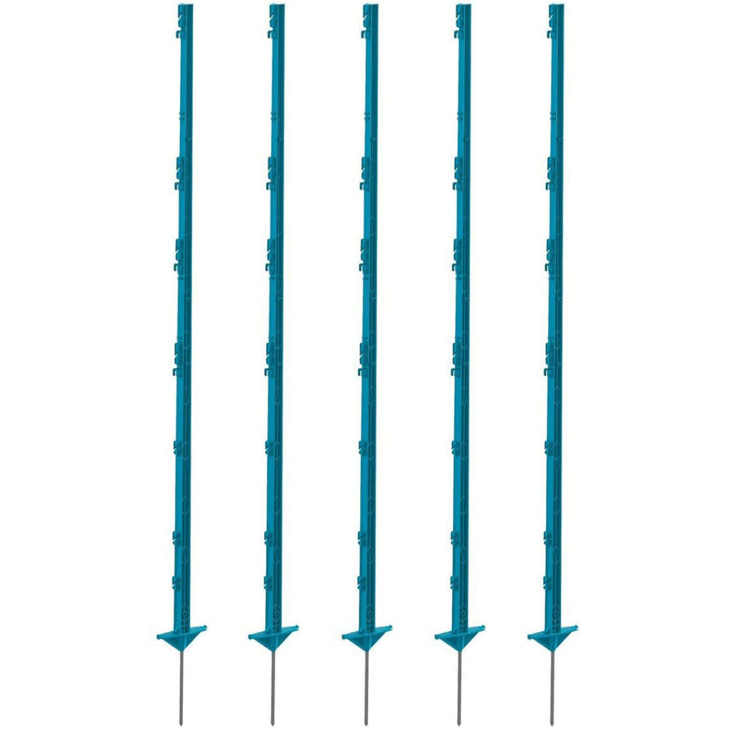 Agradi Power Plastic Post Classic 5 Pieces Petrol