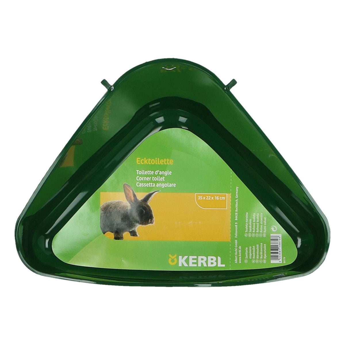 Kerbl Corner Litter Box for Rodent Cages Assorti