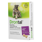 Drontal Deworming Tablet Flavour Dog