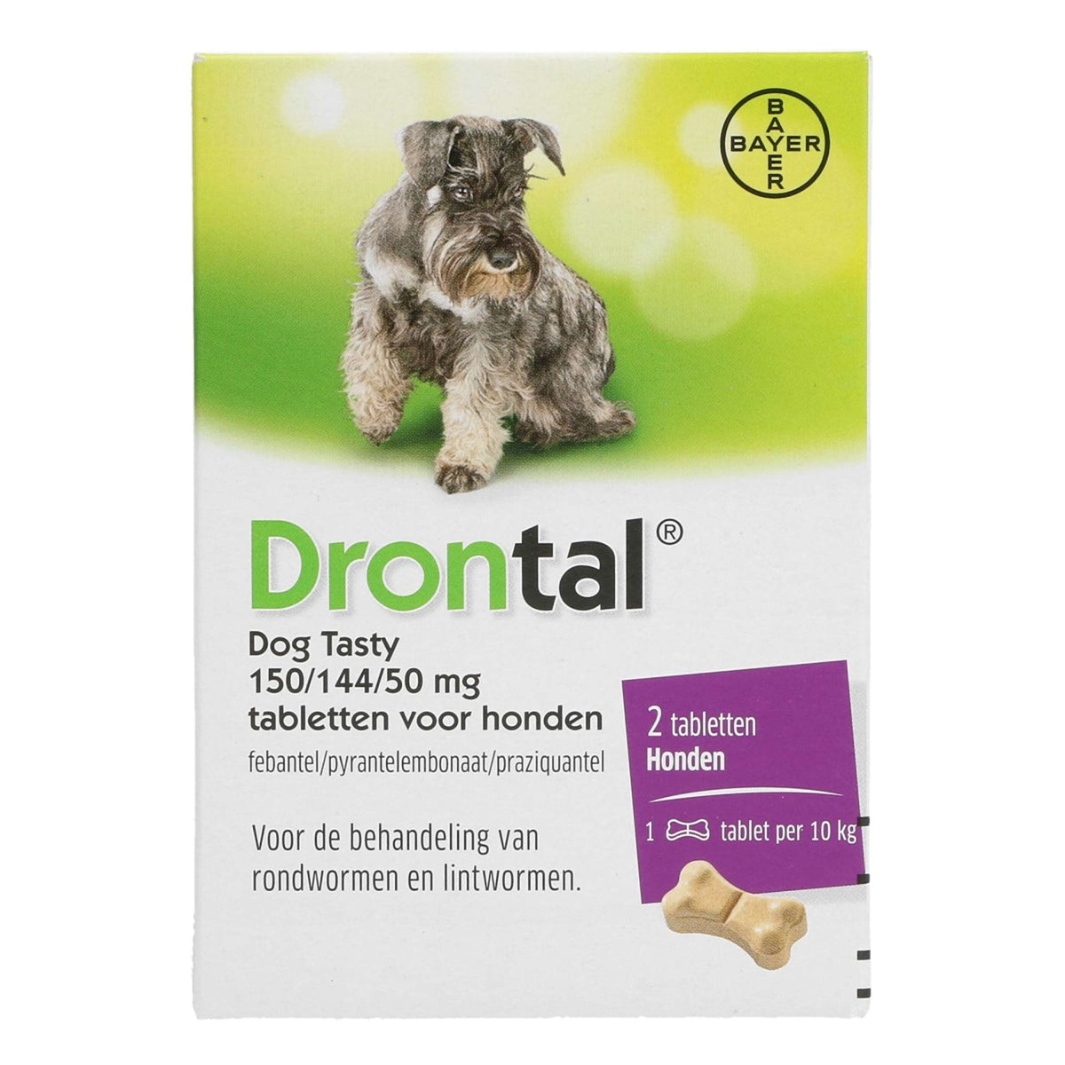 Drontal Deworming Tablet Flavour Dog