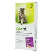 Drontal Deworming Tablet Flavour Dog