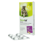 Drontal Deworming Tablet Flavour Dog