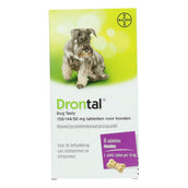 Drontal Deworming Tablet Flavour Dog