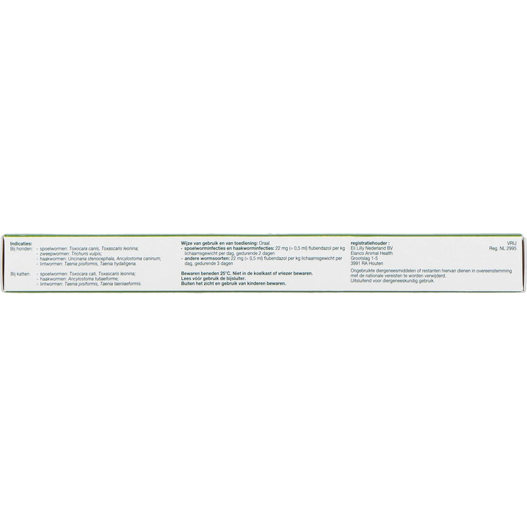 Flubenol KH Deworming Paste Injector Dog/Cat