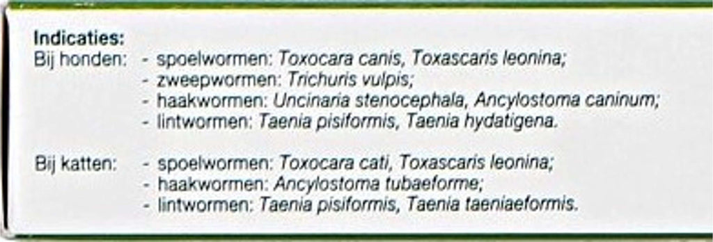 Flubenol KH Deworming Paste Injector Dog/Cat