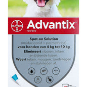 Advantix Dewormer 100/500 Spot-On Dog 4-10kg