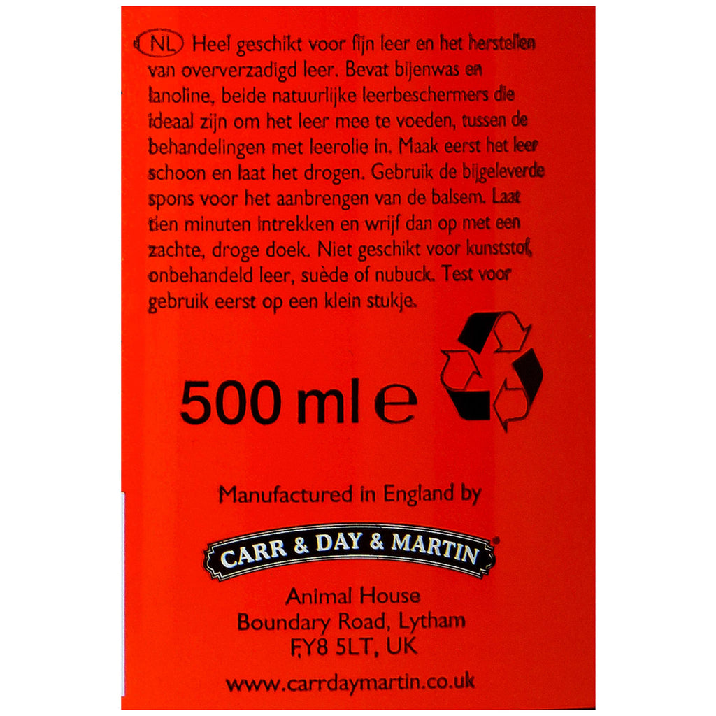 Carr & Day & Martin Leather Balm Belvoir Conditioner