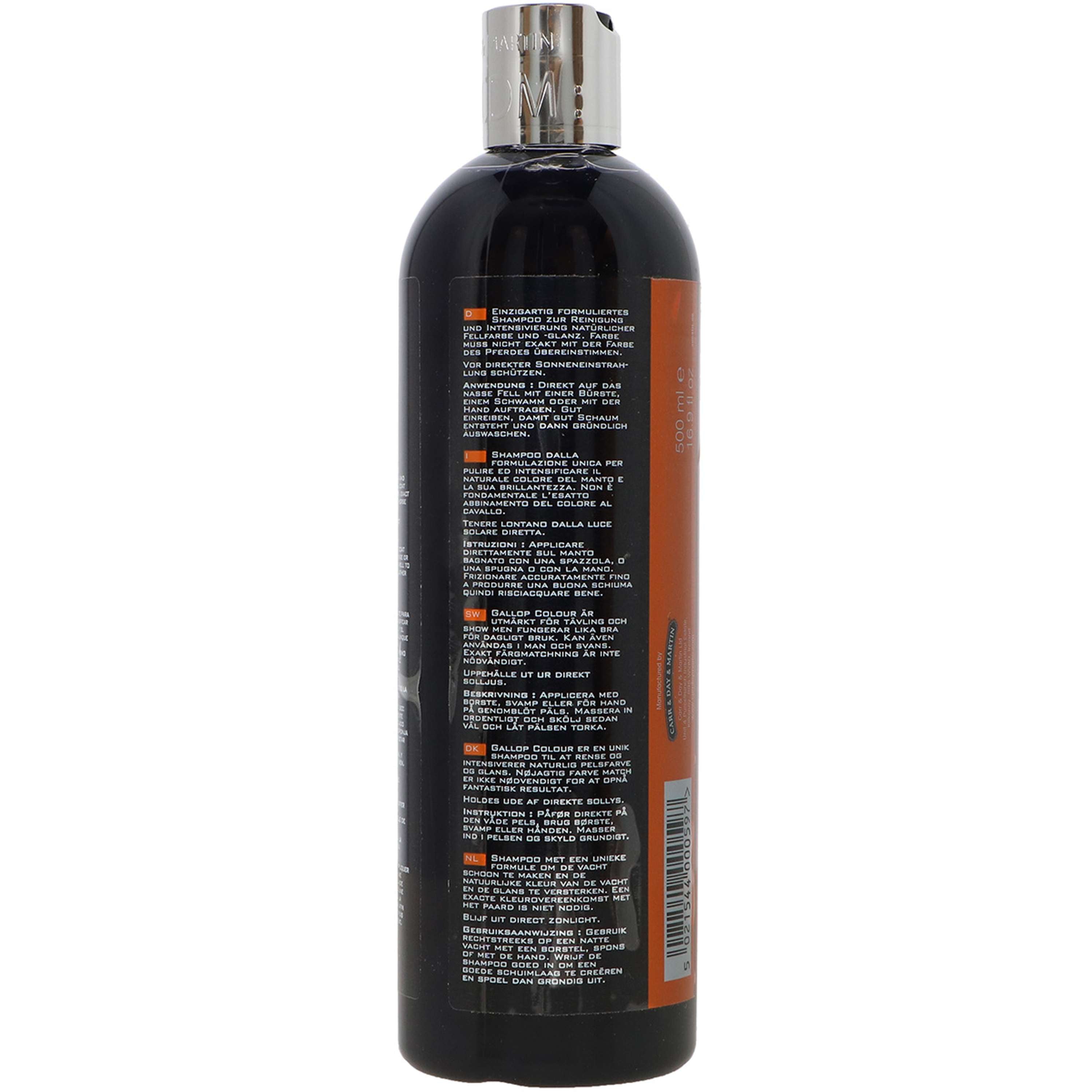 Carr & Day & Martin Shampoo Gallop Black