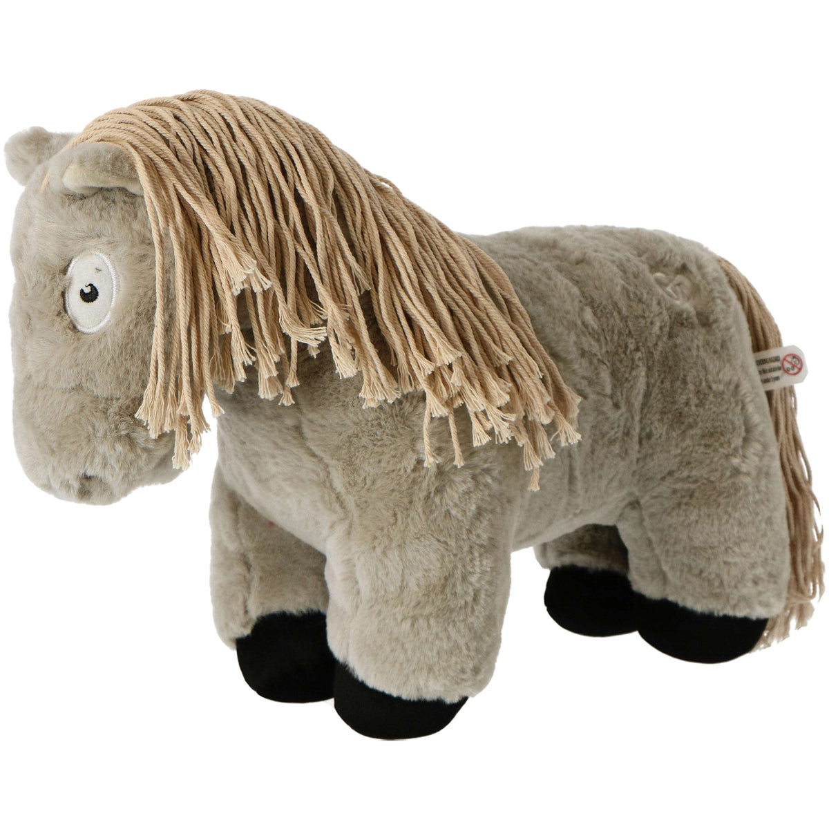 Crafty Ponies Stuffed Horse Toy Grey