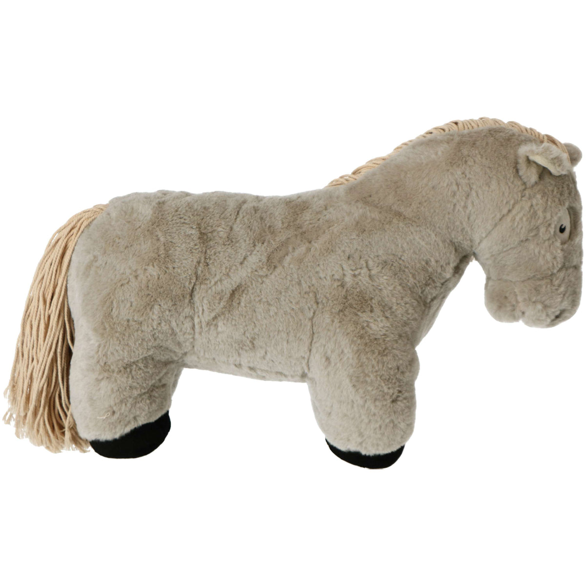 Crafty Ponies Stuffed Horse Toy Grey