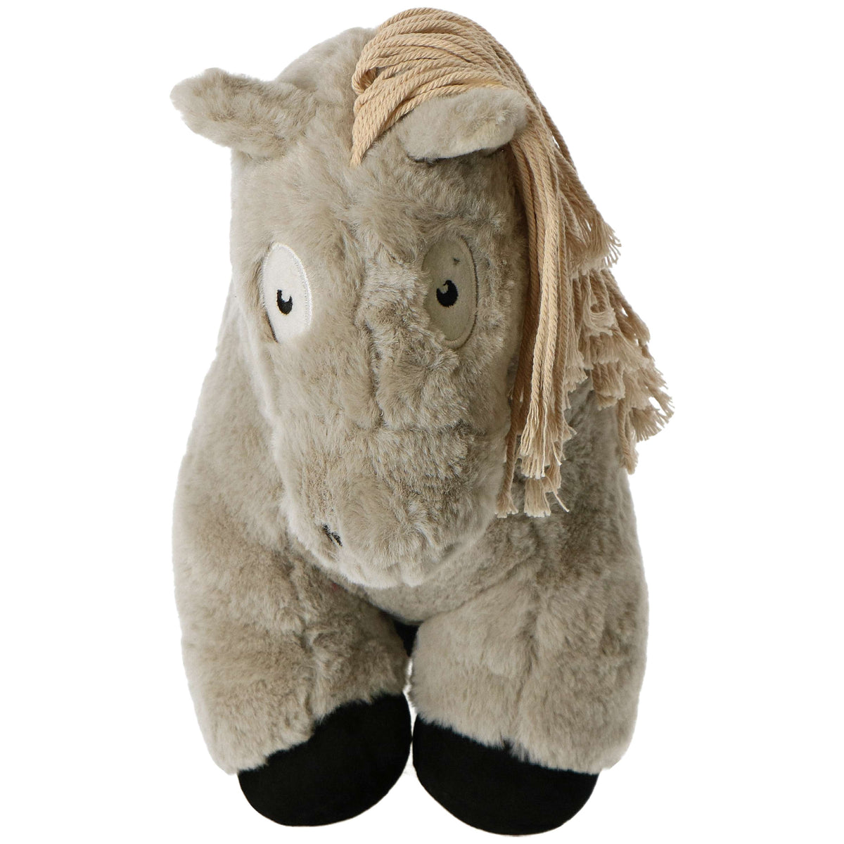 Crafty Ponies Stuffed Horse Toy Grey