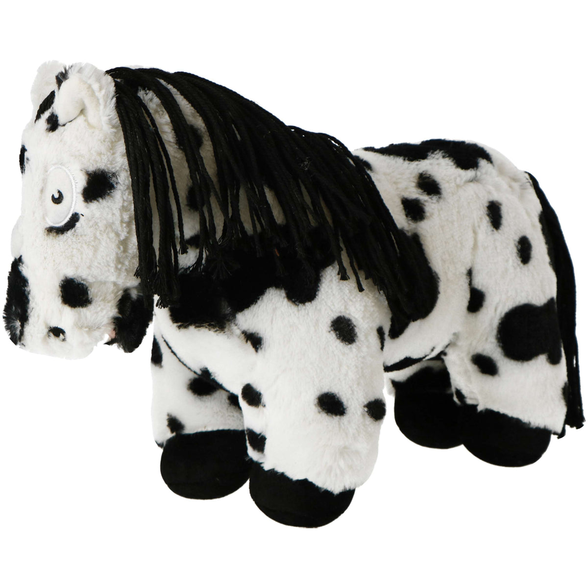 Crafty Ponies Stuffed Horse Toy Black Fur