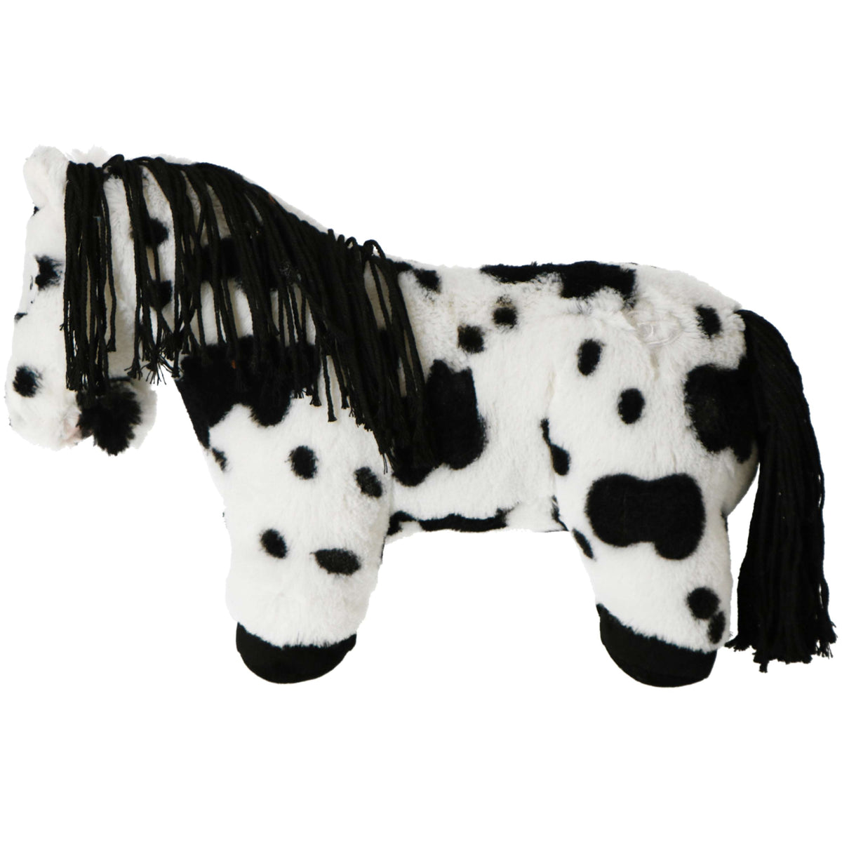 Crafty Ponies Stuffed Horse Toy Black Fur