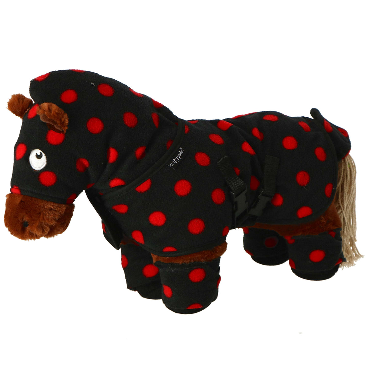 Crafty Ponies Rug Red