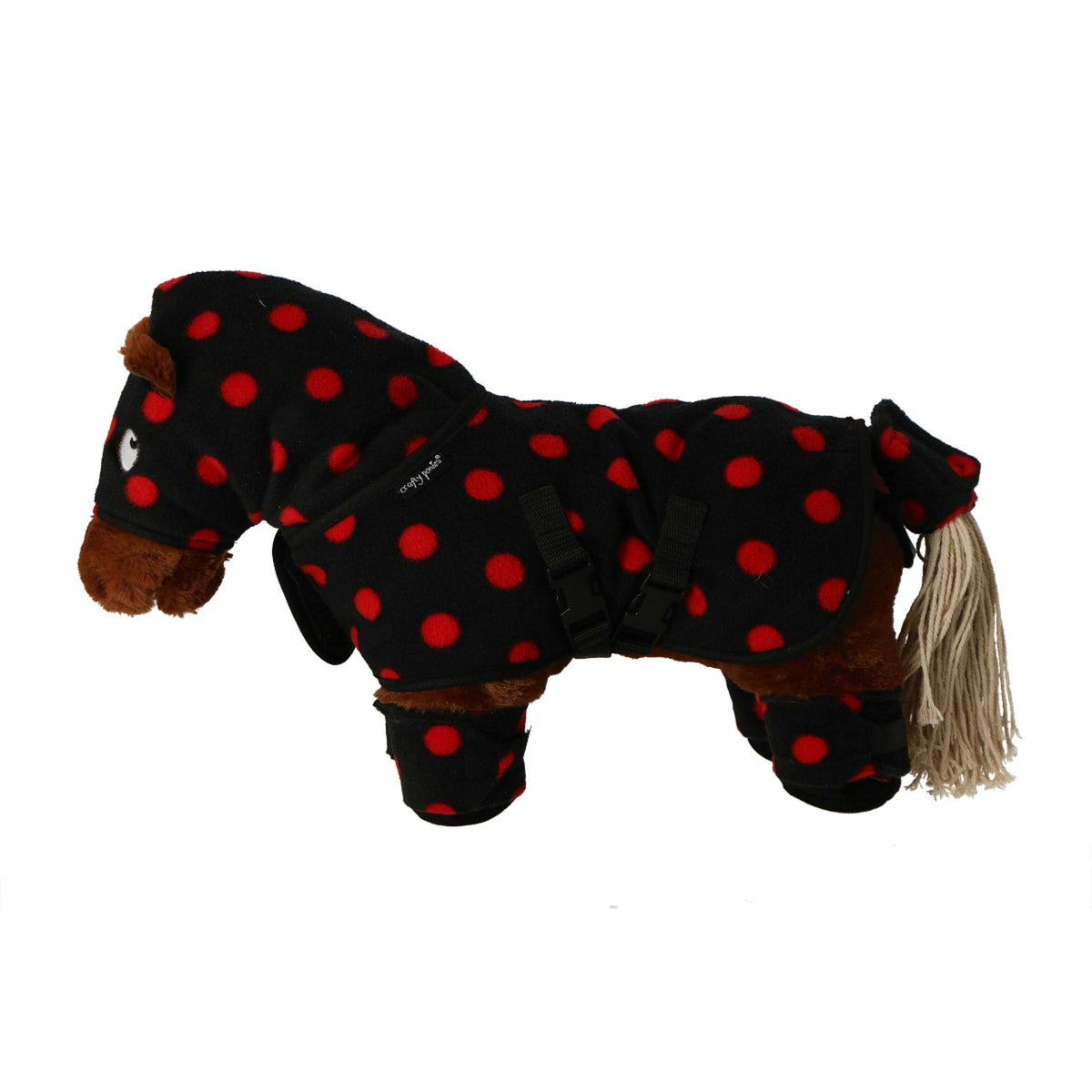 Crafty Ponies Rug Red