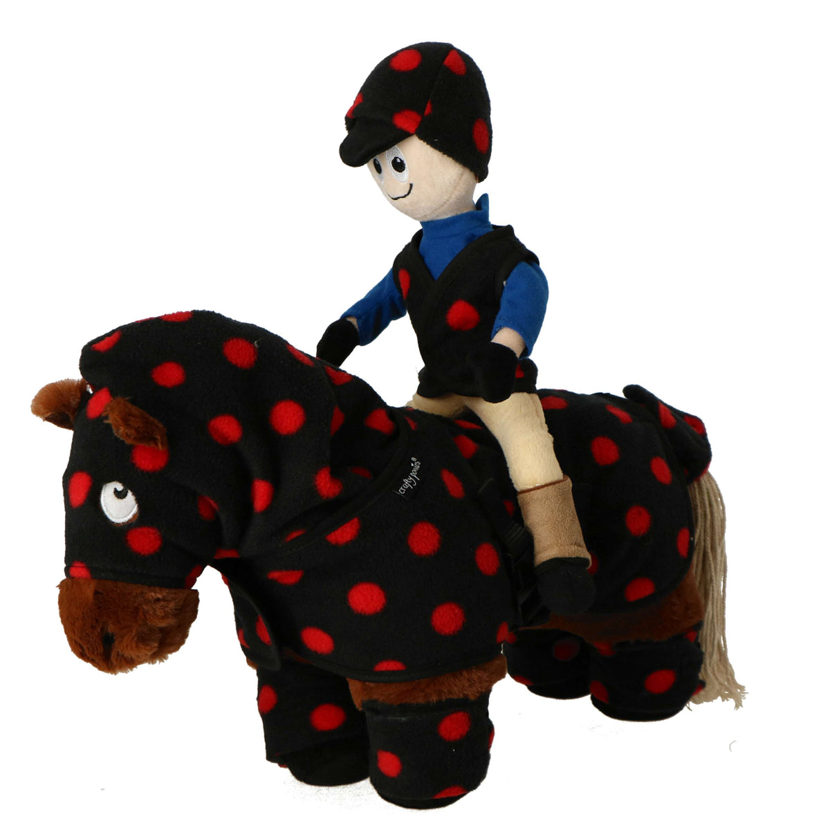 Crafty Ponies Rug Red