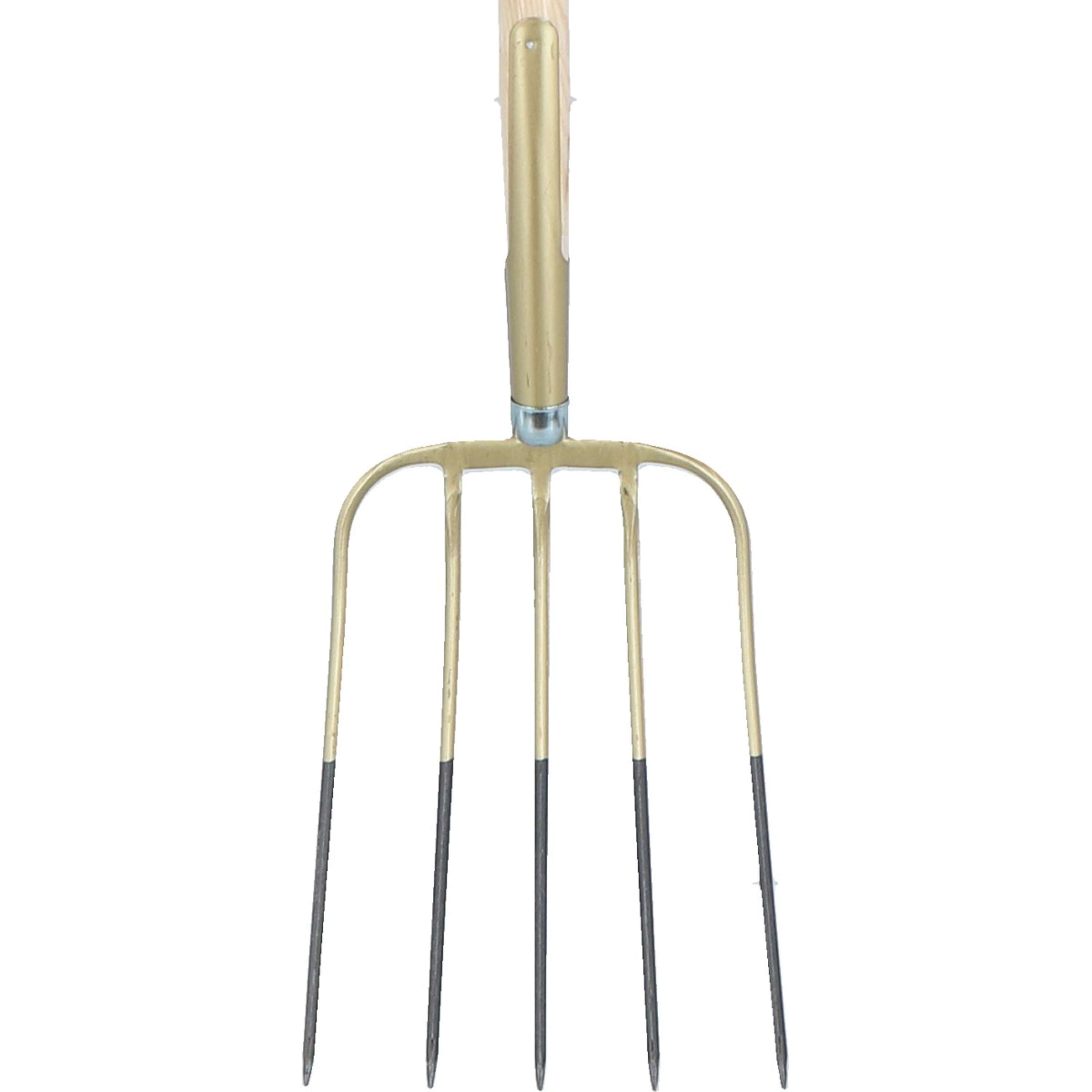 Atlas Manure Fork Bronze 5-prong