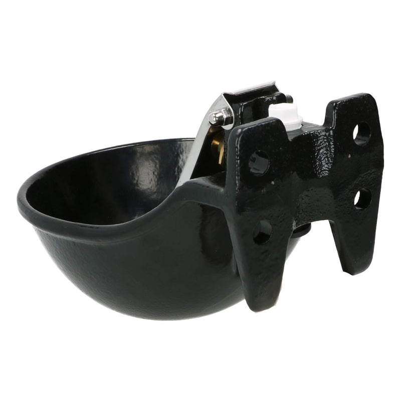 Kerbl Water Bowl Cast Iron with Iron Tongue G16, enamelled