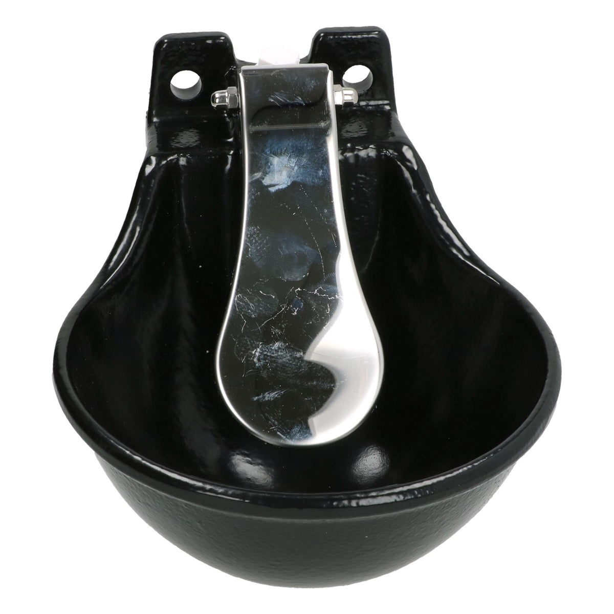 Kerbl Water Bowl Cast Iron with Iron Tongue G16, enamelled