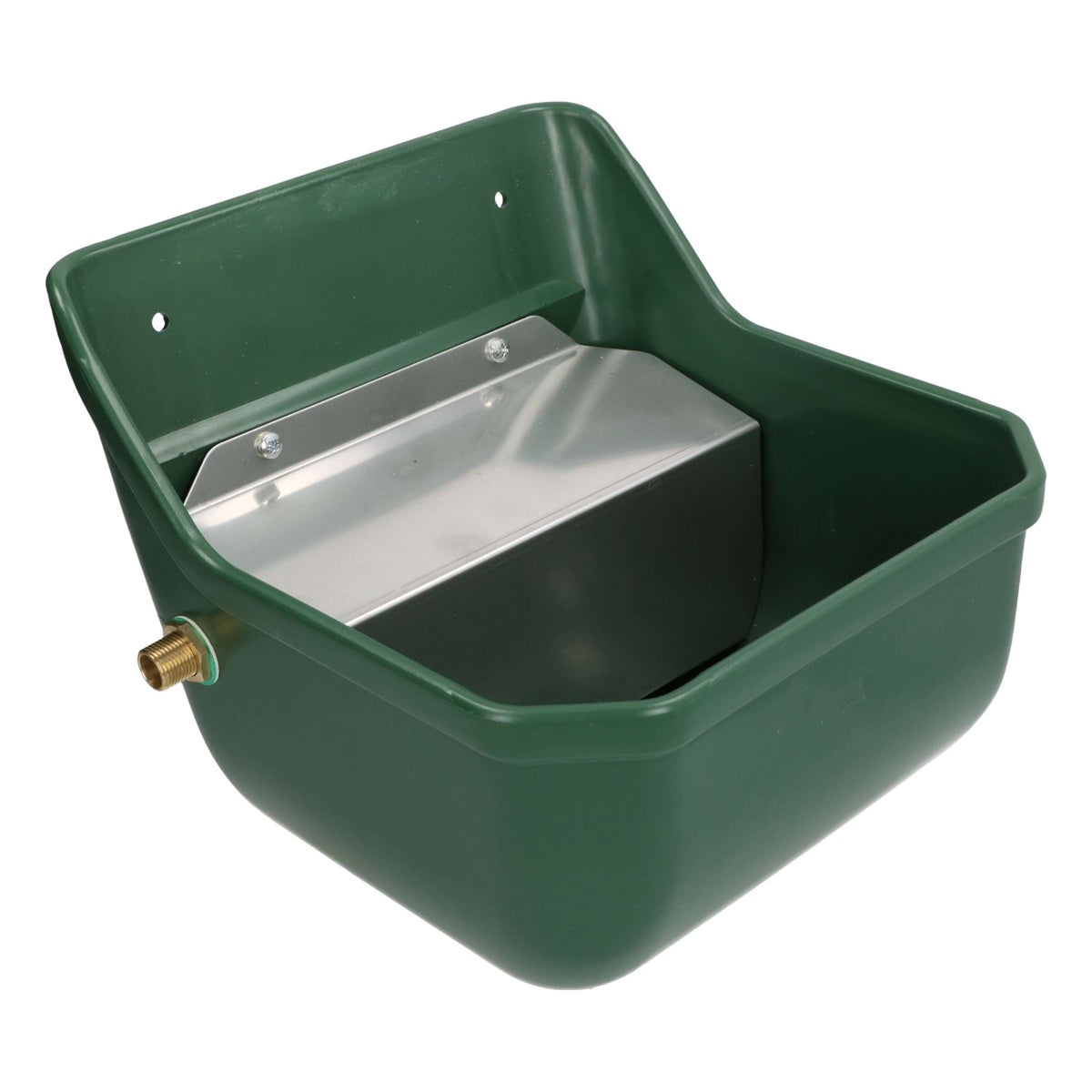 Kerbl Water Trough with FloatValve Green