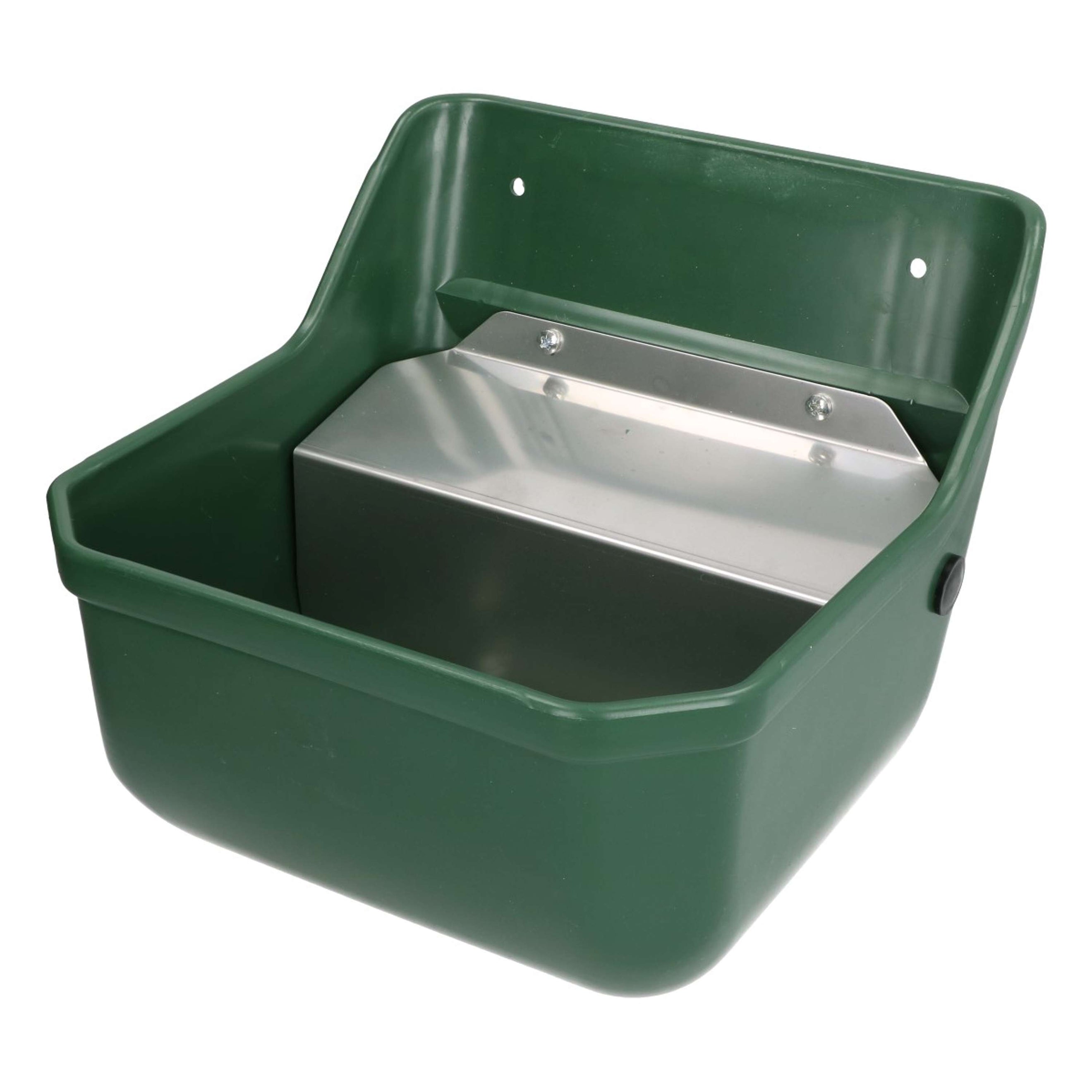 Kerbl Water Trough with FloatValve Green