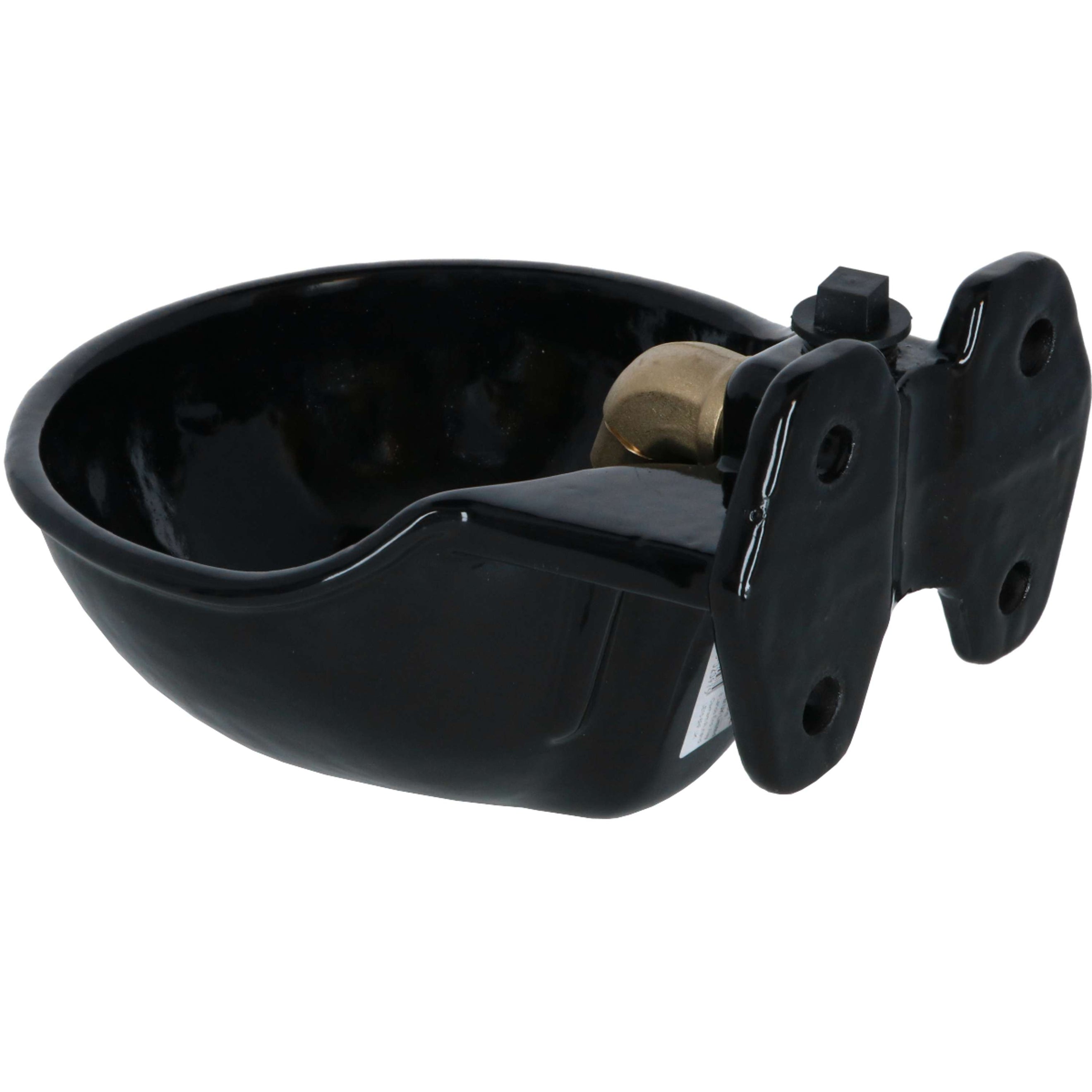 Kerbl Water Bowl with TubeValve G51, enamelled Kerbl Water Bowl with TubeValve G51, enamelled