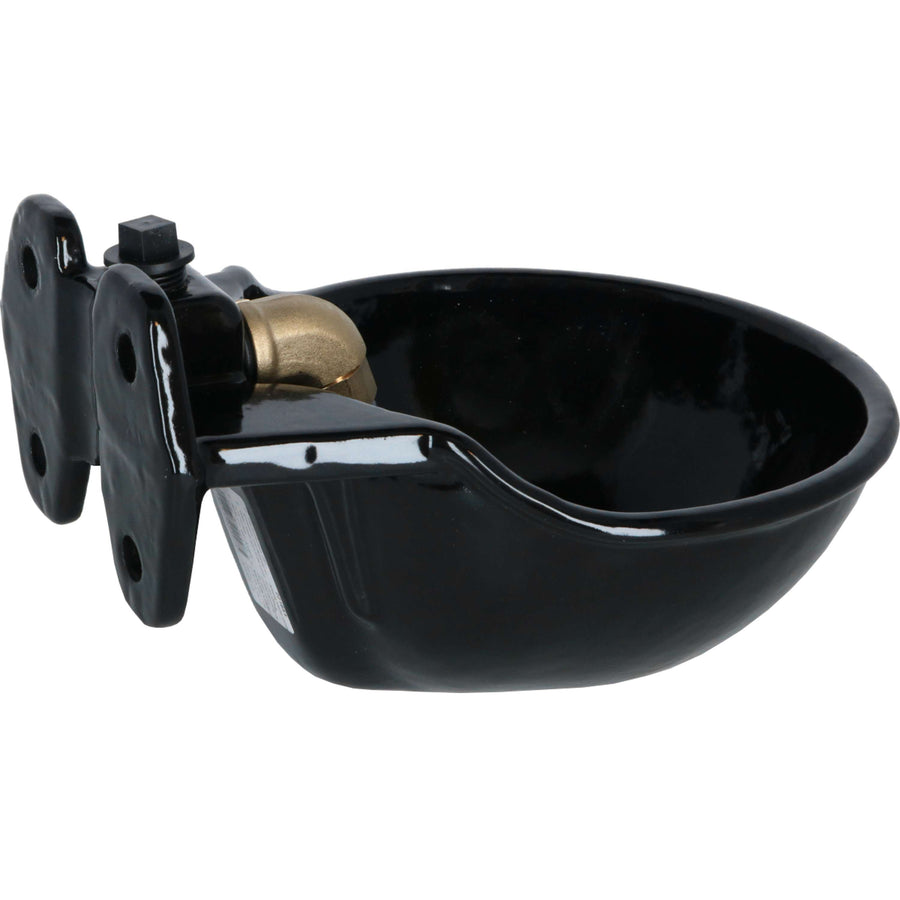 Kerbl Water Bowl with TubeValve G51, enamelled