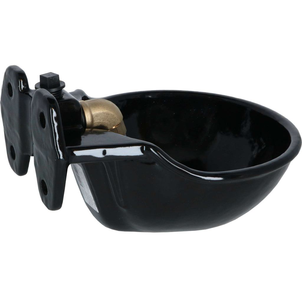 Kerbl Water Bowl with TubeValve G51, enamelled