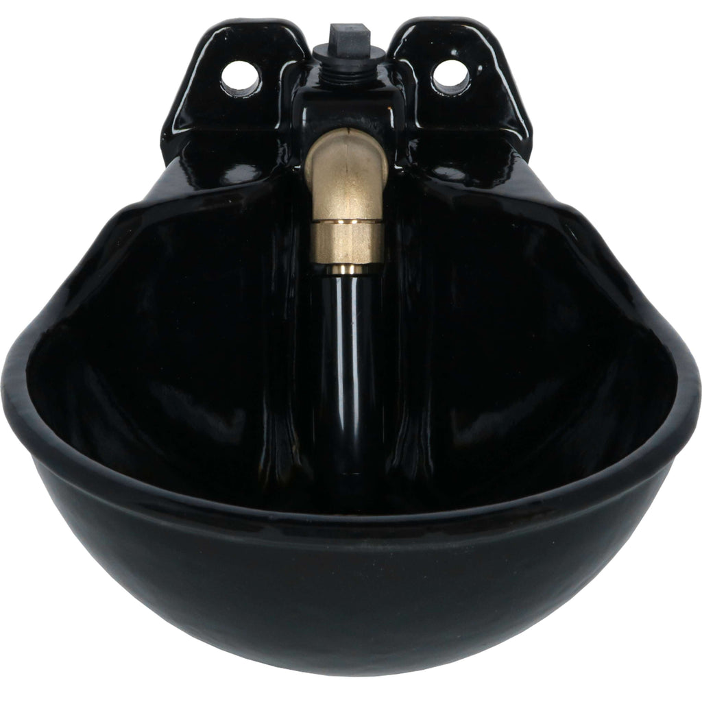 Kerbl Water Bowl with TubeValve G51, enamelled