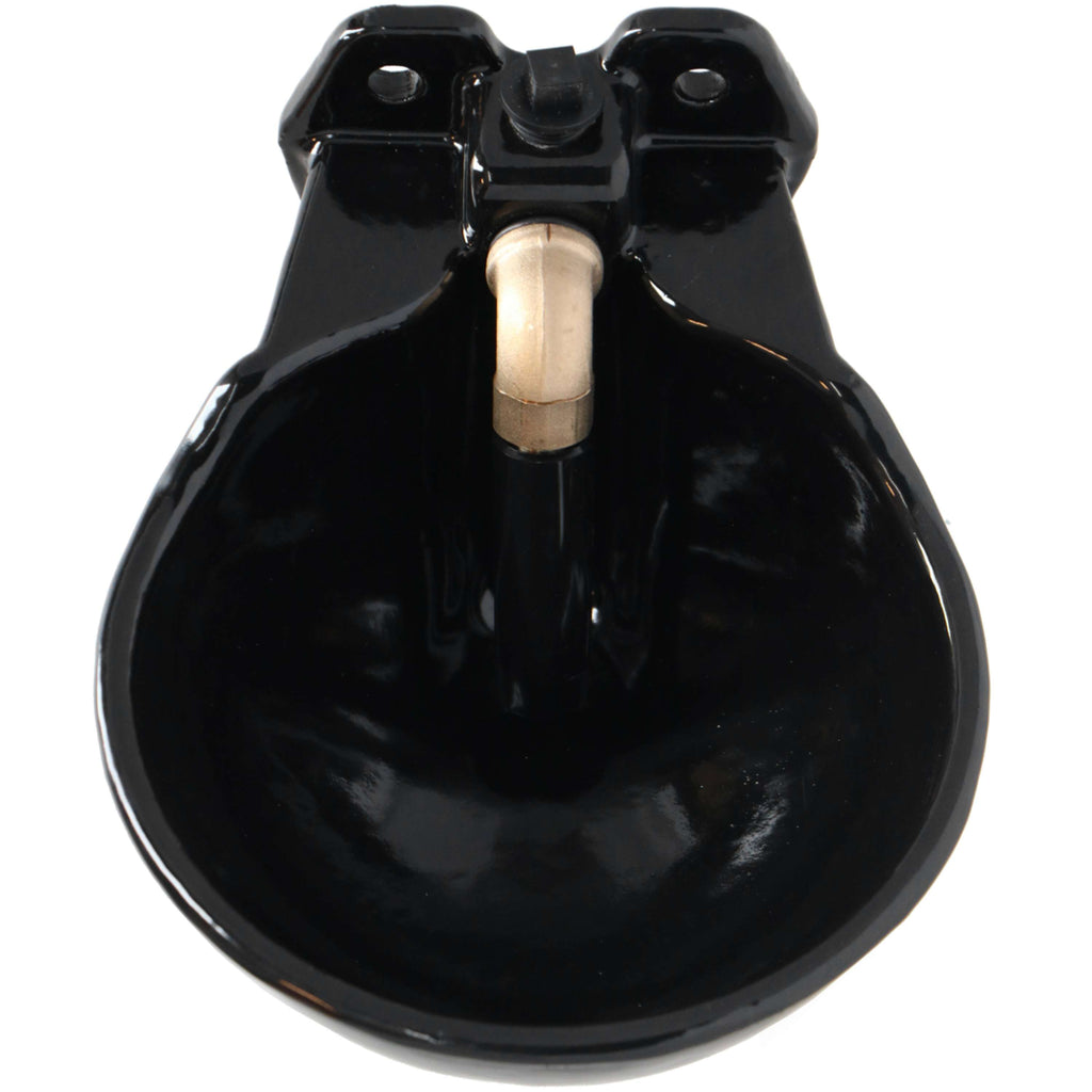 Kerbl Water Bowl with TubeValve G51, enamelled