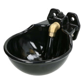 Kerbl Water Bowl with TubeValve G51, enamelled