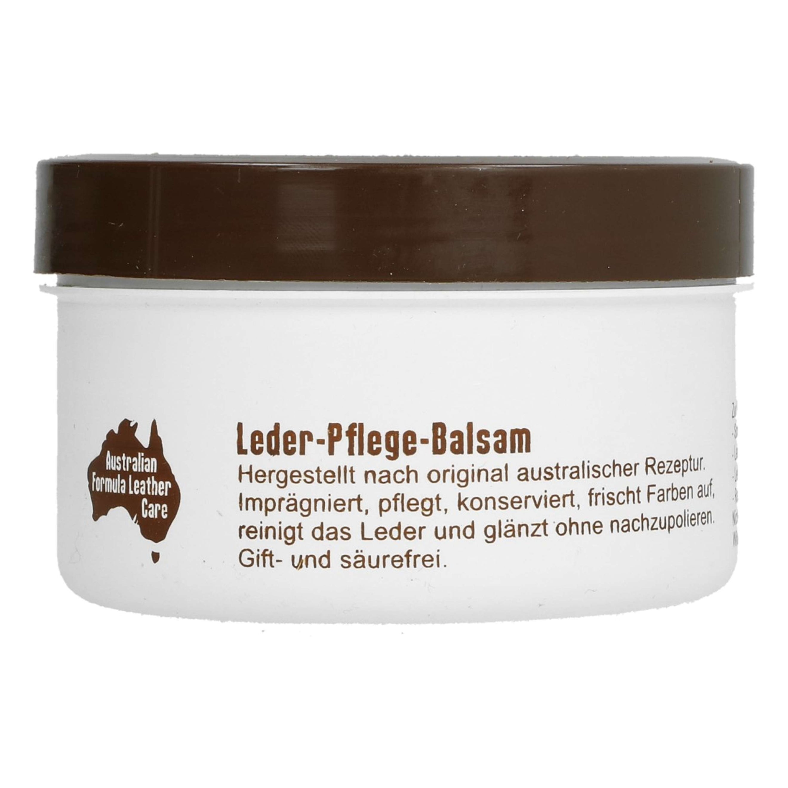 Agradi Leather Balm & Sponge Australian Formula with Essential Oils