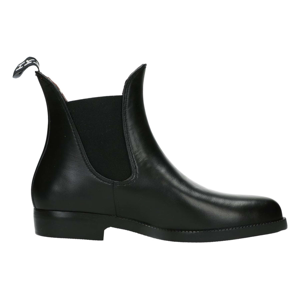 HKM Jodhpur Boots Soft Elasticated Vent Black