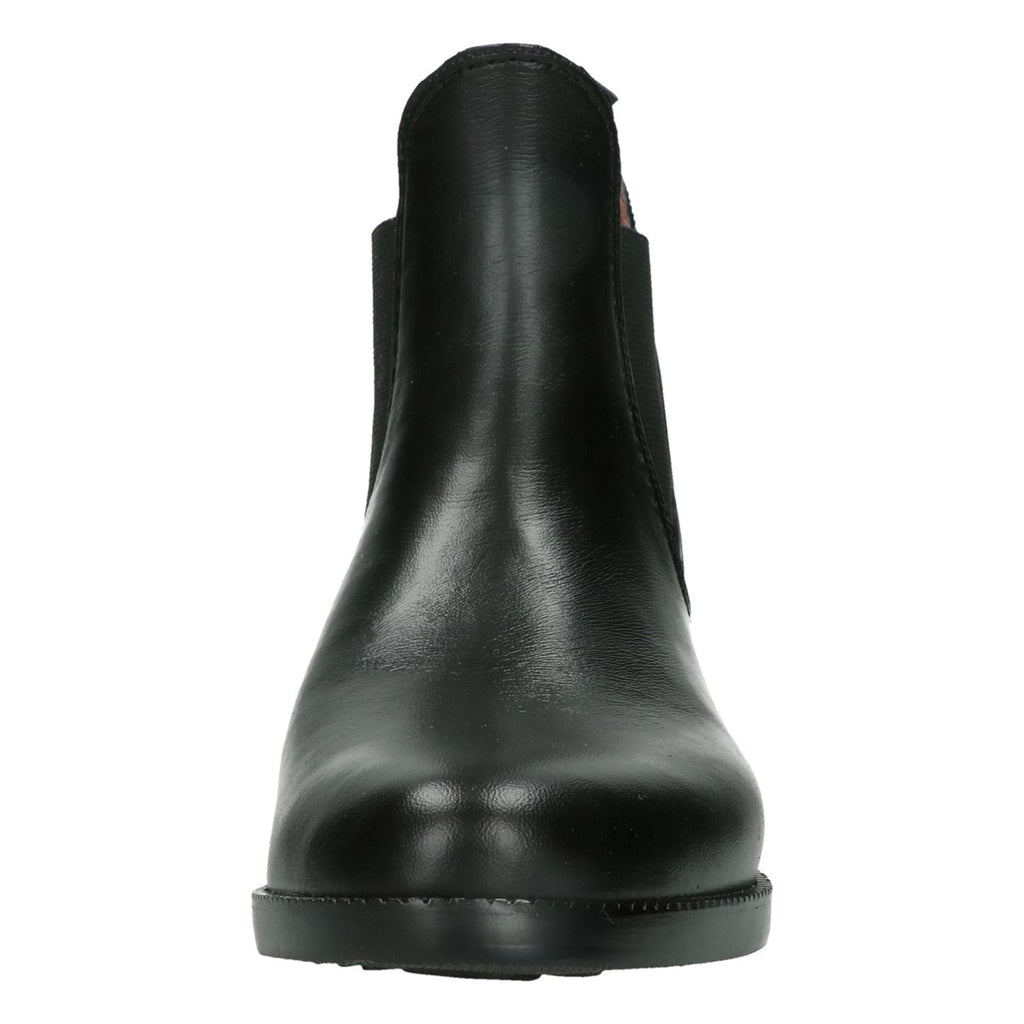 HKM Jodhpur Boots Soft Elasticated Vent Black