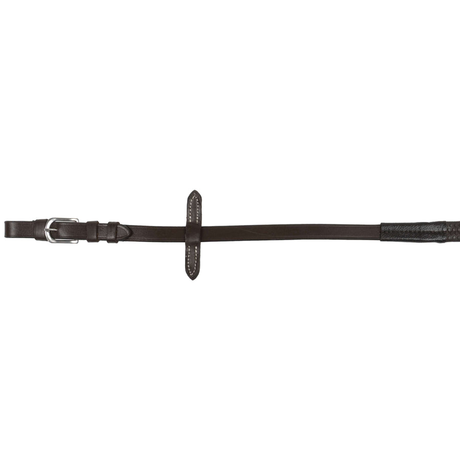 HKM Rubber Reins Brown