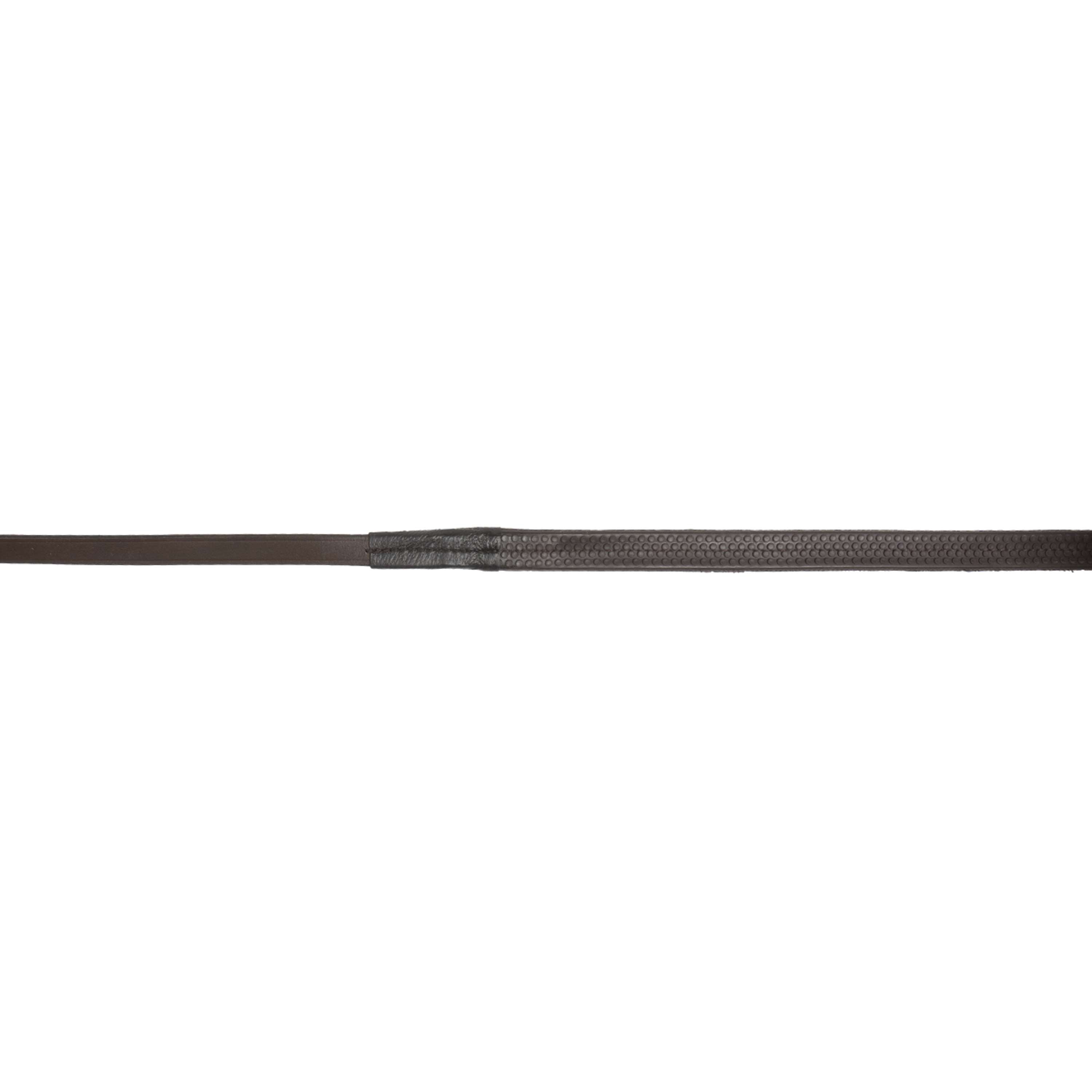HKM Rubber Reins Brown