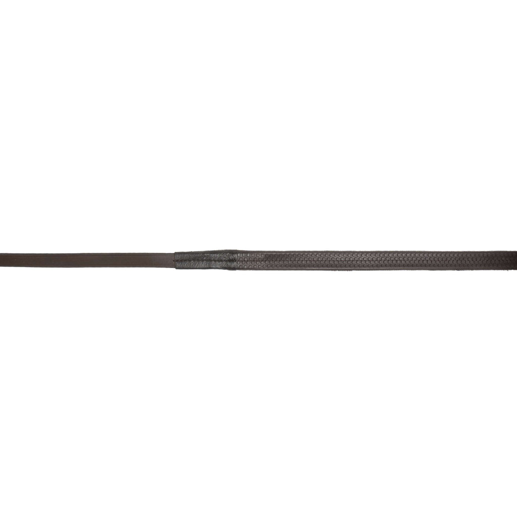 HKM Rubber Reins Brown