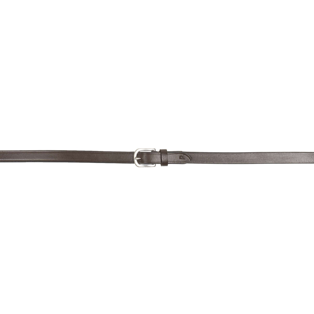HKM Rubber Reins Brown