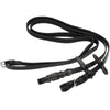 HKM Rubber Reins Black