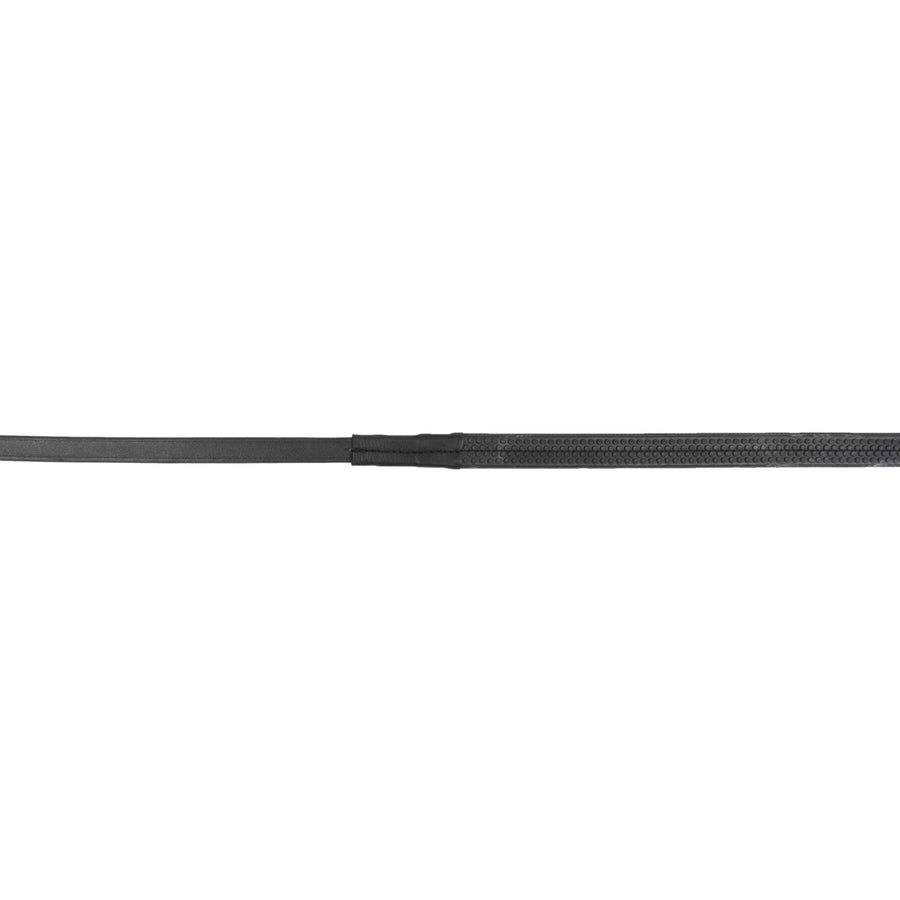 HKM Rubber Reins Black