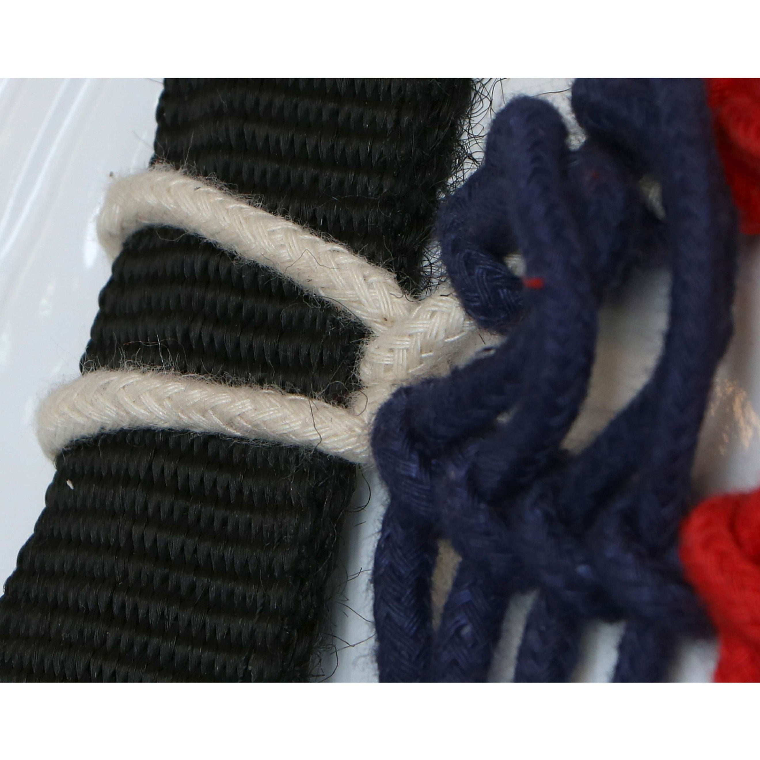 Kerbl Fly Fringe Strap Red/White/Blue