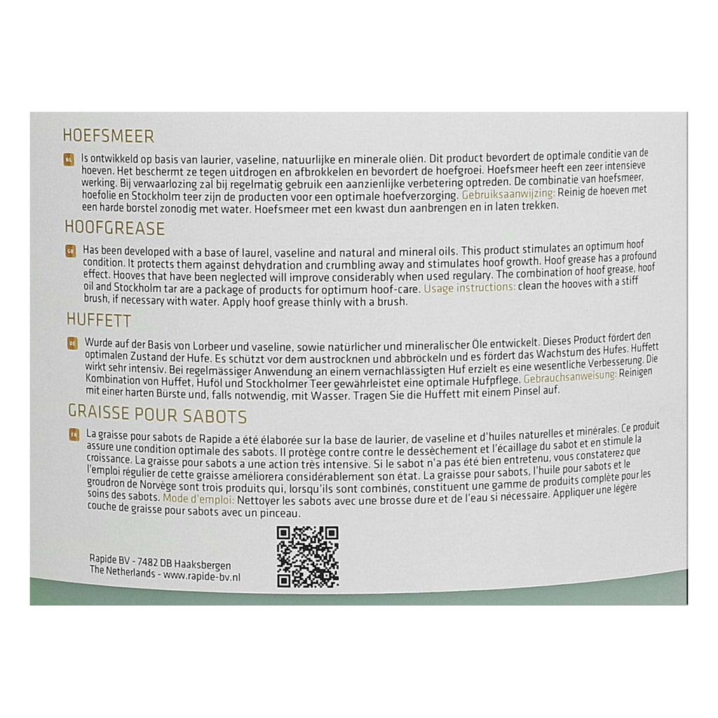 Rapide Hoof grease Green