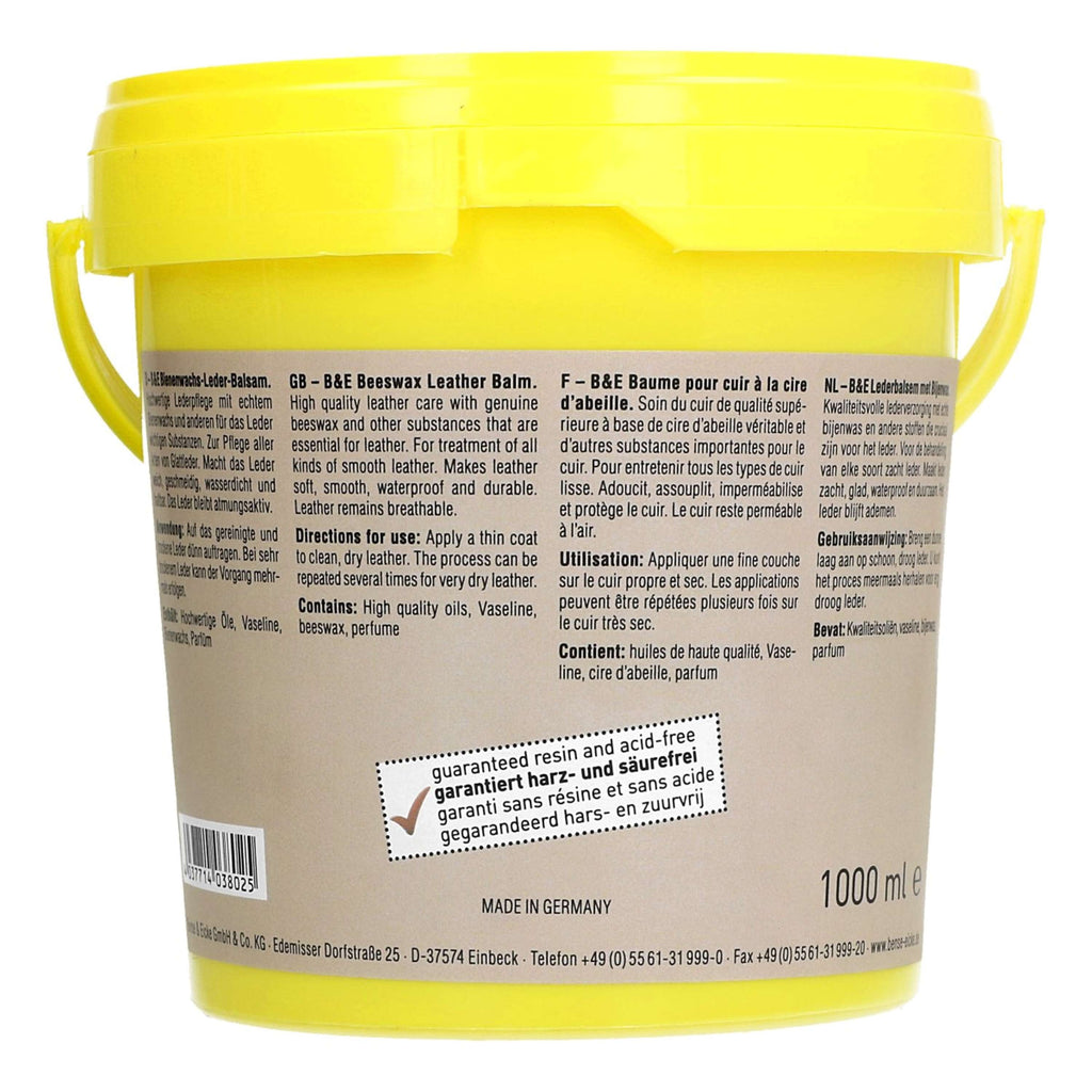 Bense & Eicke Leather Balm with Bees Wax