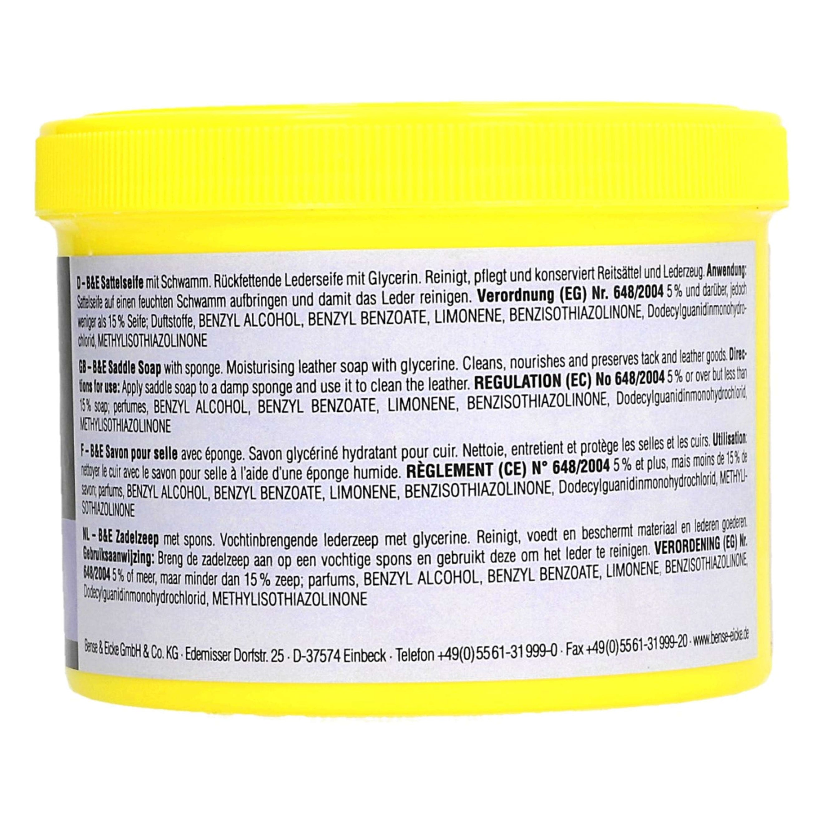 Bense & Eicke Saddle Soap Pasta Bense & Eicke Saddle Soap Pasta