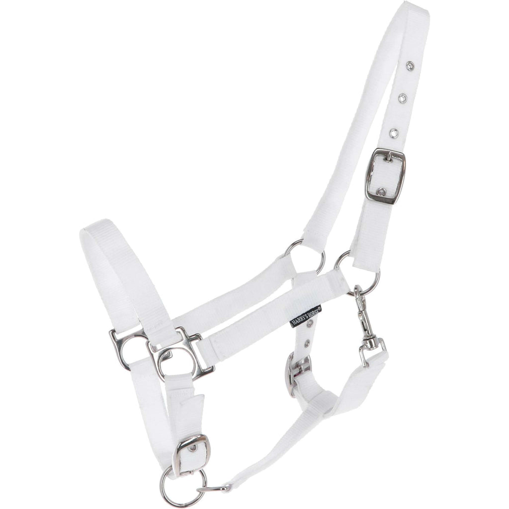 Harry's Horse Headcollar 3x Adjustable White